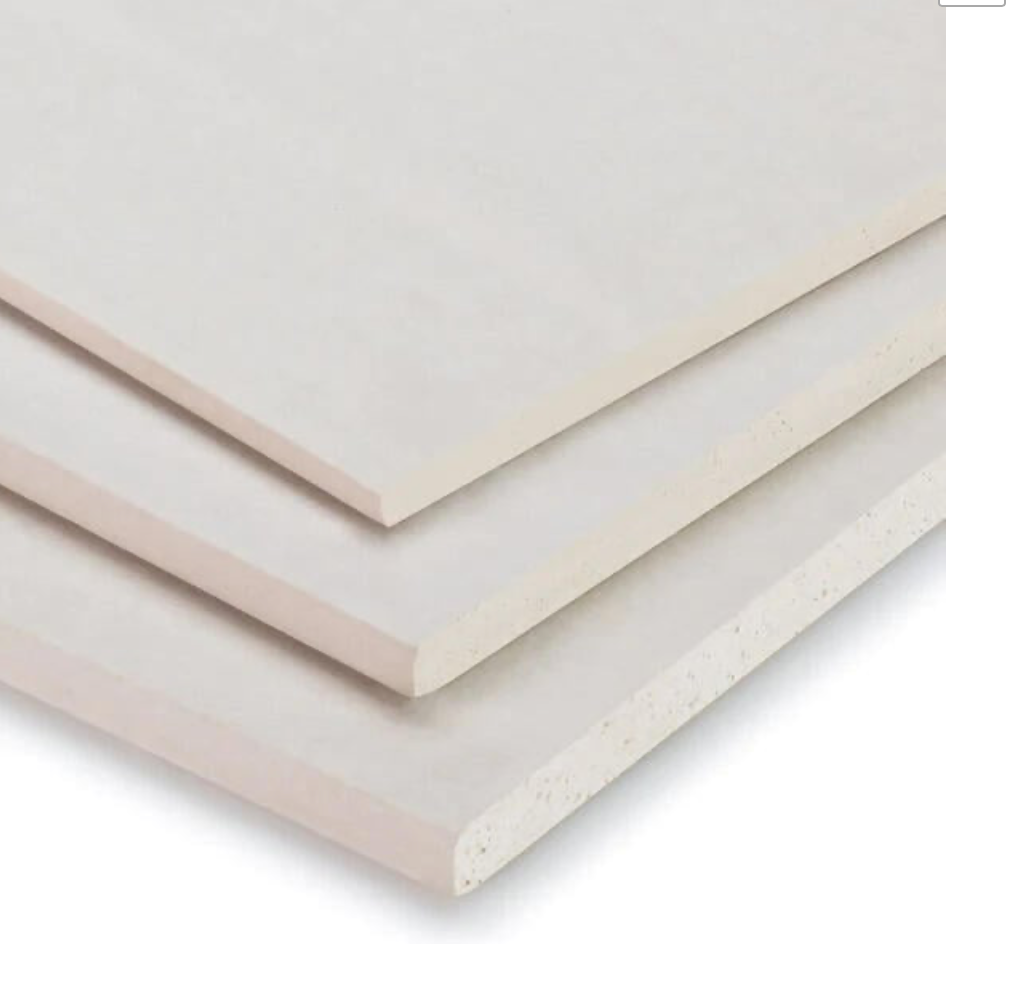 12.5mm Gypfor Plasterboard Tapered Edge - 2400mm x 1200mm for Strong & Easy Drywall Installation