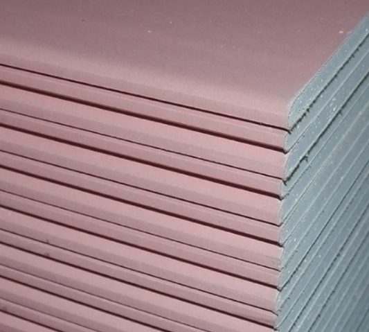 15mm Gypfor Fire Resistant Plasterboard Tapered Edge 2400mm x 1200mm for Fire Safety & Interior Protection