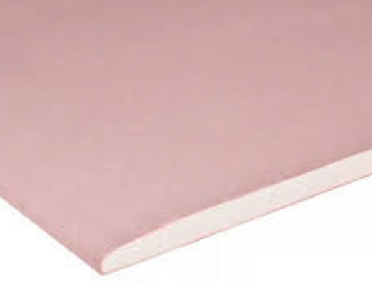 12.5mm Gypfor Fire Resistant Plasterboard Tapered Edge - 2400mm x 1200mm for Safe Walls & Ceilings