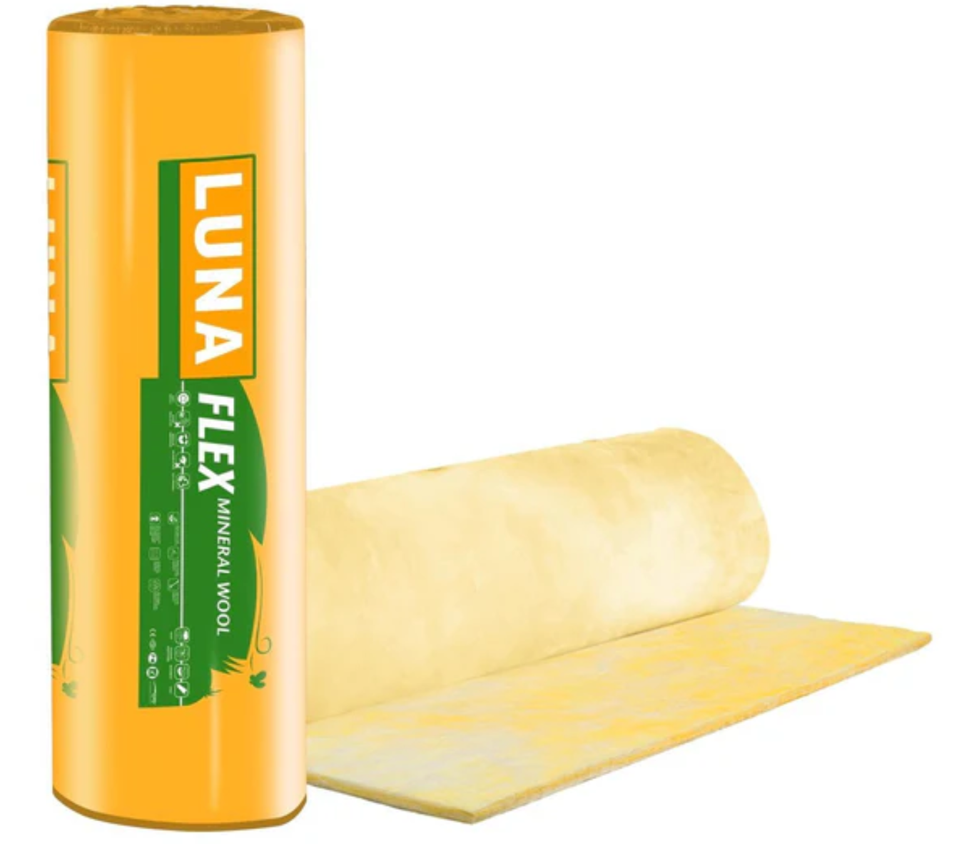 25mm ODE Lunaflex APR HP Acoustic Roll - 24m² per Pack for Sound Absorption in Walls & Floors