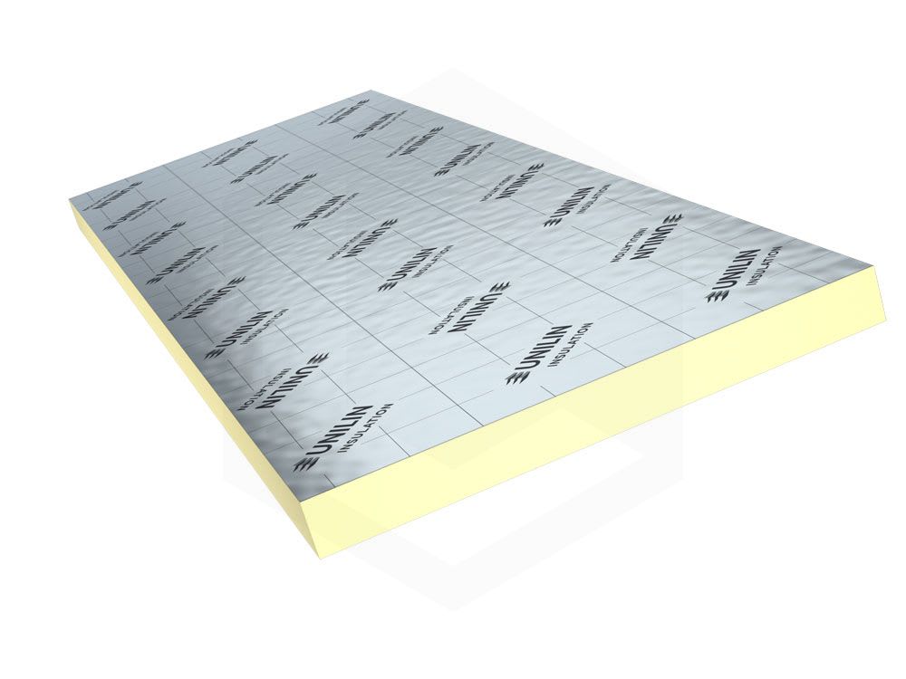 100mm Unilin Xtratherm Thin-R PIR Insulation Board 2400mm x 1200mm