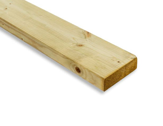 47mm x 150mm Sawn Treated Timber C24 (6" x 2") 5.4m