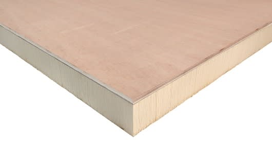106mm Flat Roof Decking Plywood Insulation Panel 2400mm x 1200mm
