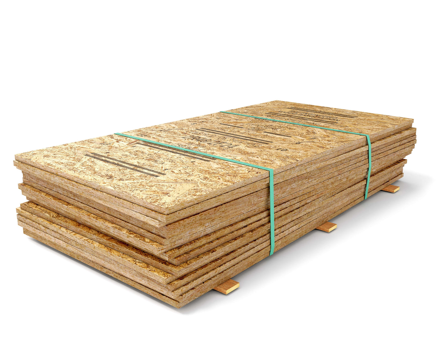 18mm Structural OSB 3 Sterling Board 2440mm x 1220mm (8' x 4') - Pack of 50