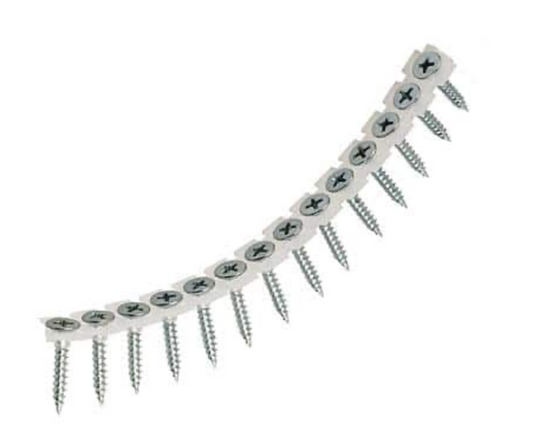 50mm Collated Fine Thread Drywall Screw - 1000/Box