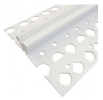 15mm Plastic Movement Bead 2.5m - 50/Pack - Ivory