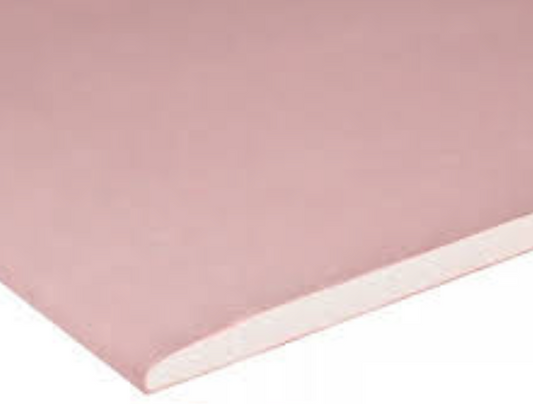 Fire Resistant Plasterboard Tapered Edge - 12.5mm x 2400mm x 1200mm