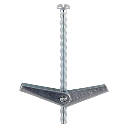 Spring Toggle Plasterboard Fixings 5 x 75mm (100/Box)