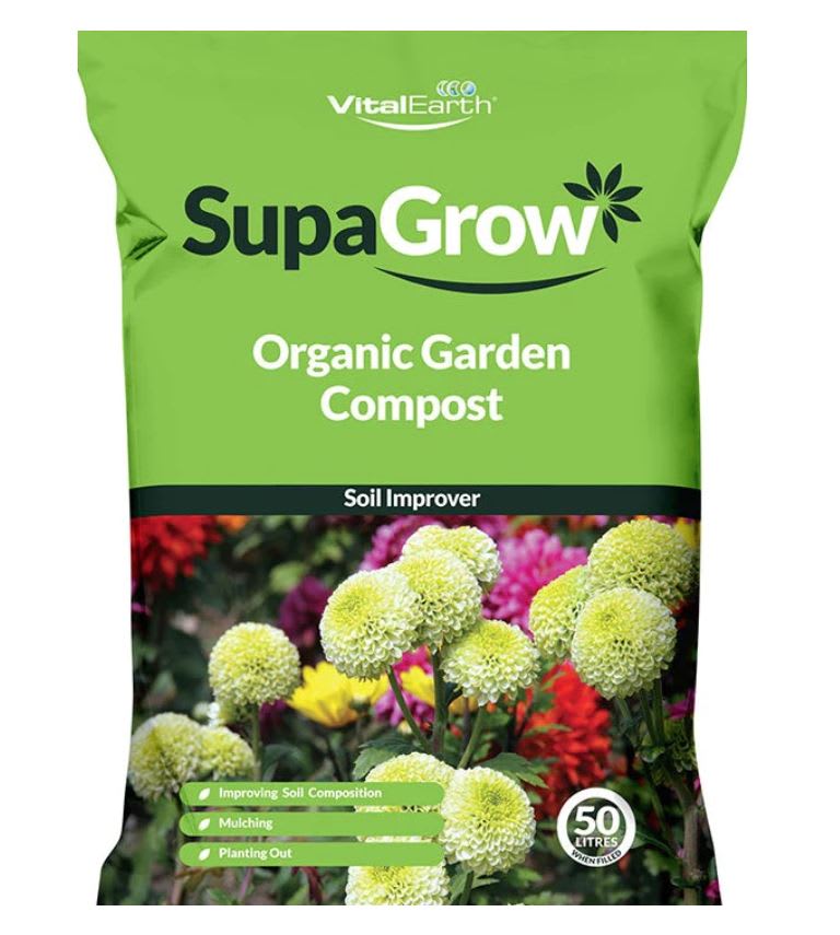 50L SupaGrow Organic Compost Bag