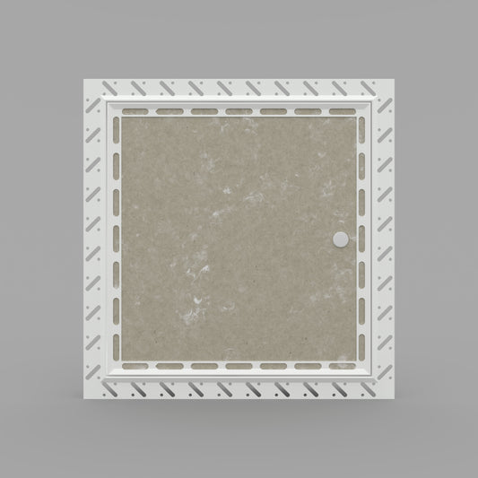 Non-Fire Rated White Beaded Frame Plasterboard Access Panel 200mm x 200mm