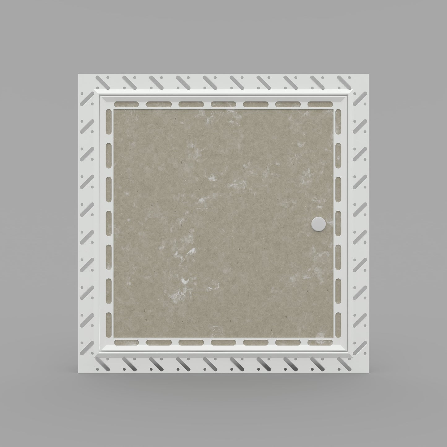 1 Hour Fire Rated White Beaded Frame Plasterboard Access Panel 150mm x 150mm